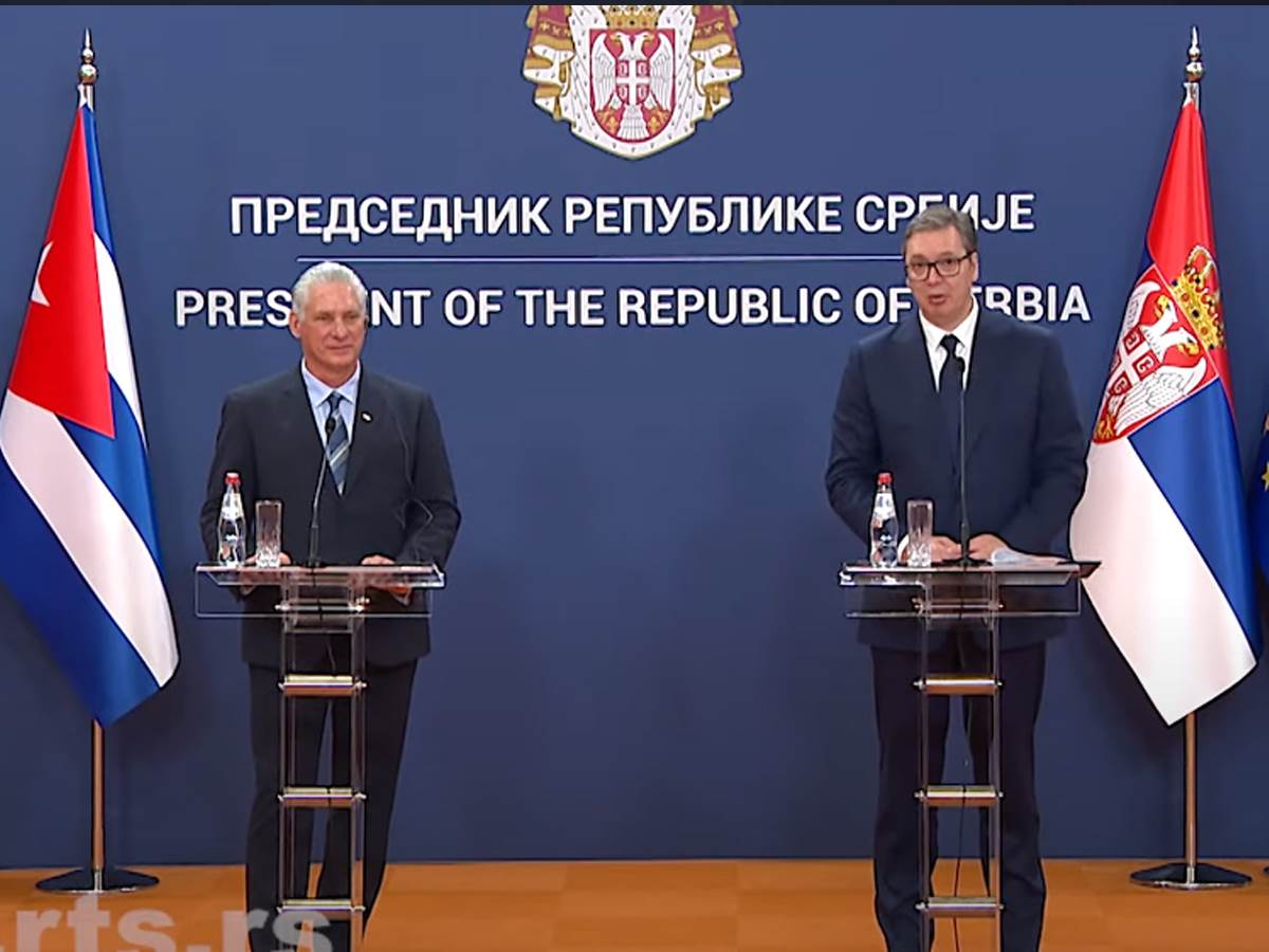 Aleksandar Vučić, Mihel Dijas Aleksandar Vučić, Mihel Dijas