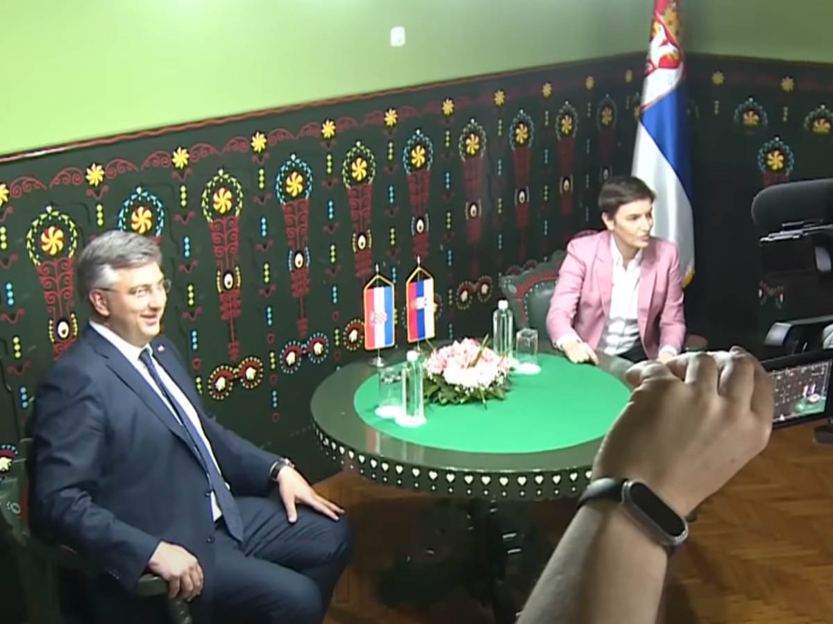 Ana Brnabić, Plenković Ana Brnabić, Plenković
