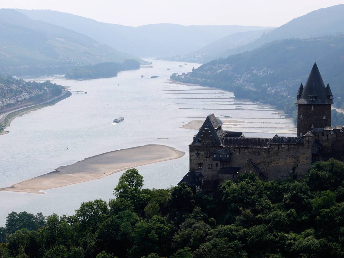 Ključna evropska reka Rajna presušuje | Ekonomija