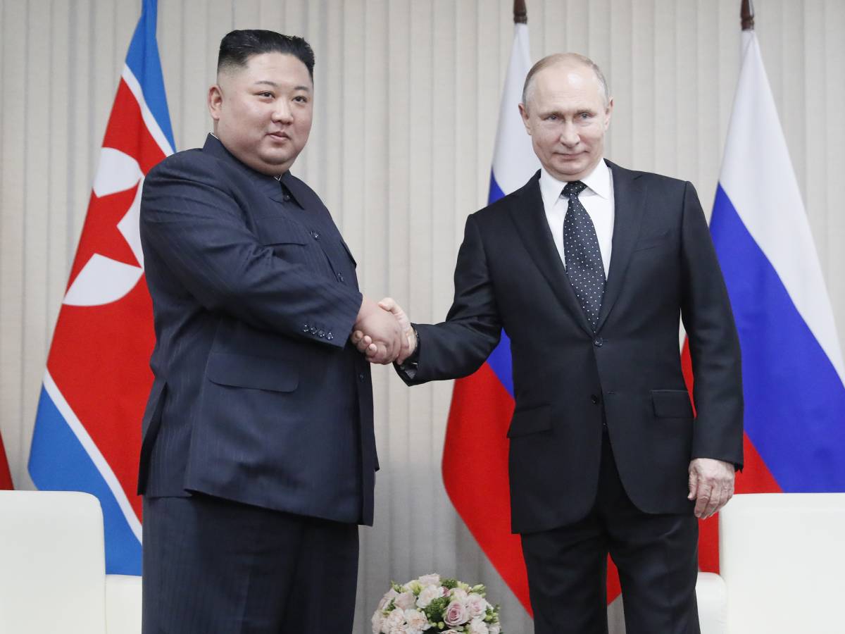  Kim Džong Un, Vladimir Putin 
