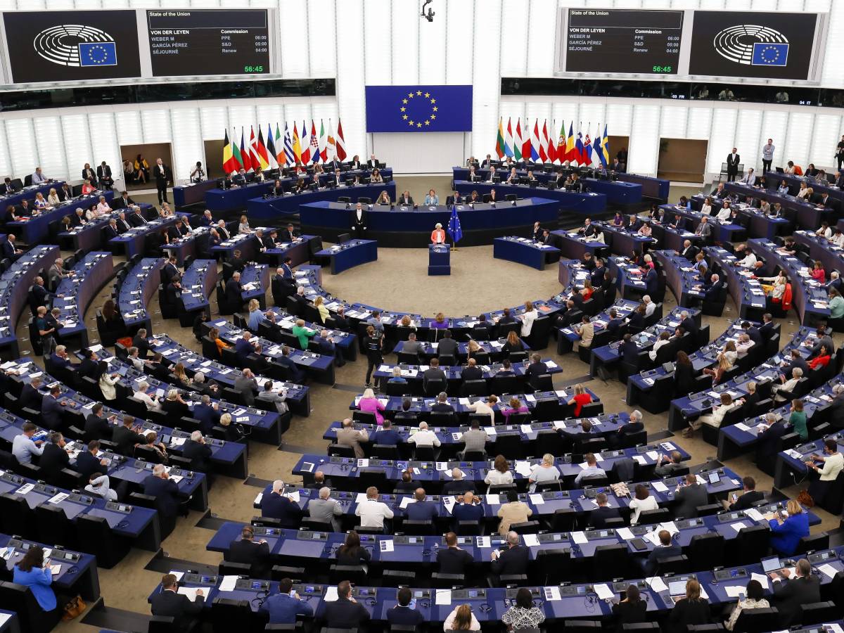 Evropski parlament, Strazbur, Ursula fon der Lajen Evropski parlament, Strazbur, Ursula fon der Lajen