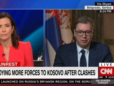Aleksandar Vučić CNN Aleksandar Vučić CNN