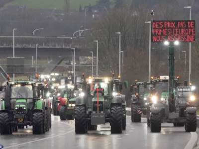 /Protest Belgijskih poljoprivrednika 